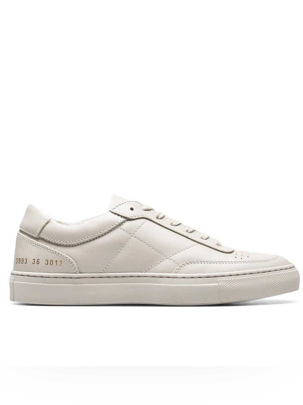 Common Projects White Leather Low-Top Sneakers